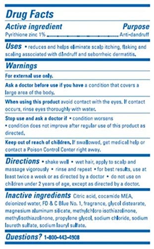 Zincon Medicated Dandruff Shampoo, 8 fl oz (Pack of 2) - Image 2