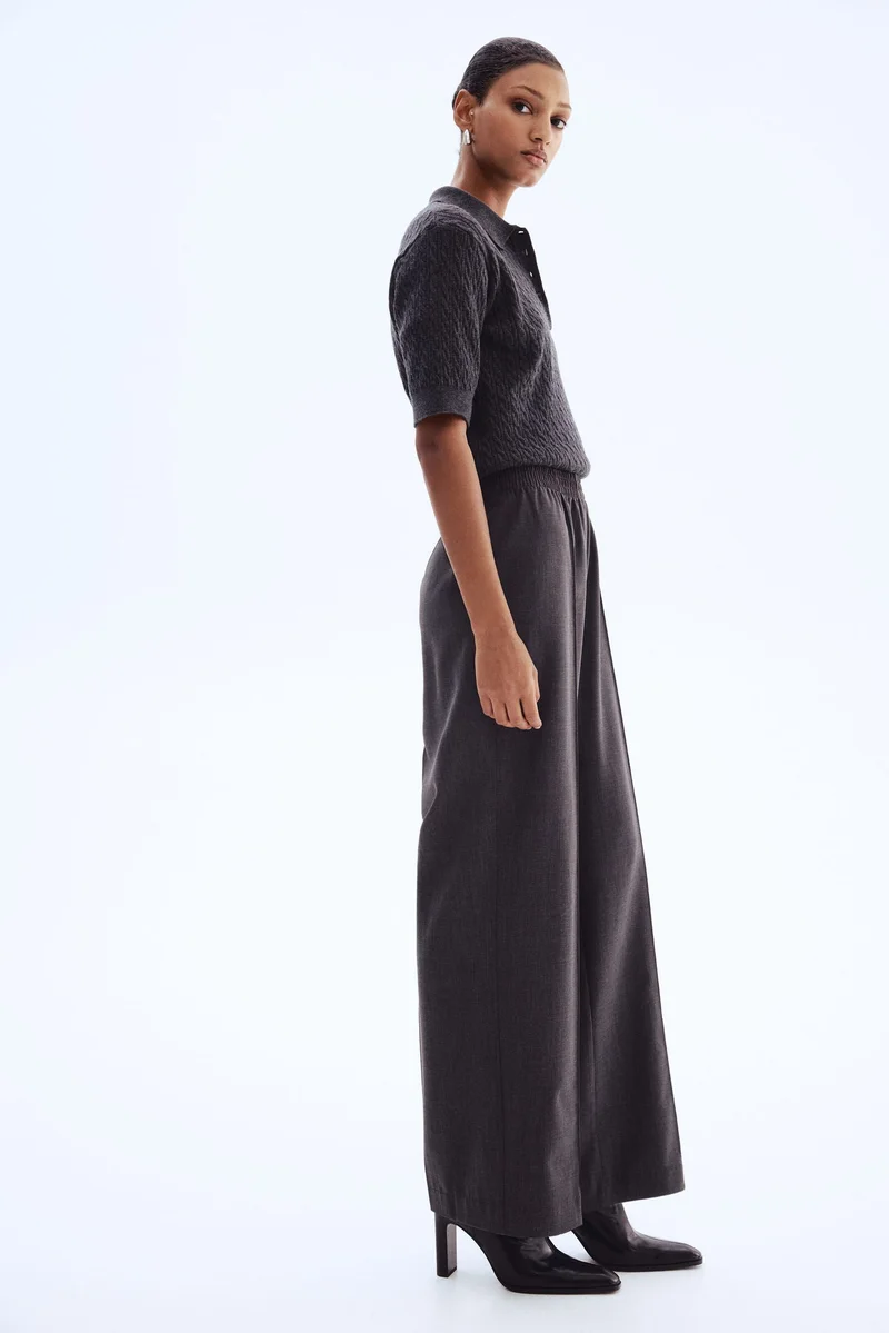 H&M Crease-leg trousers