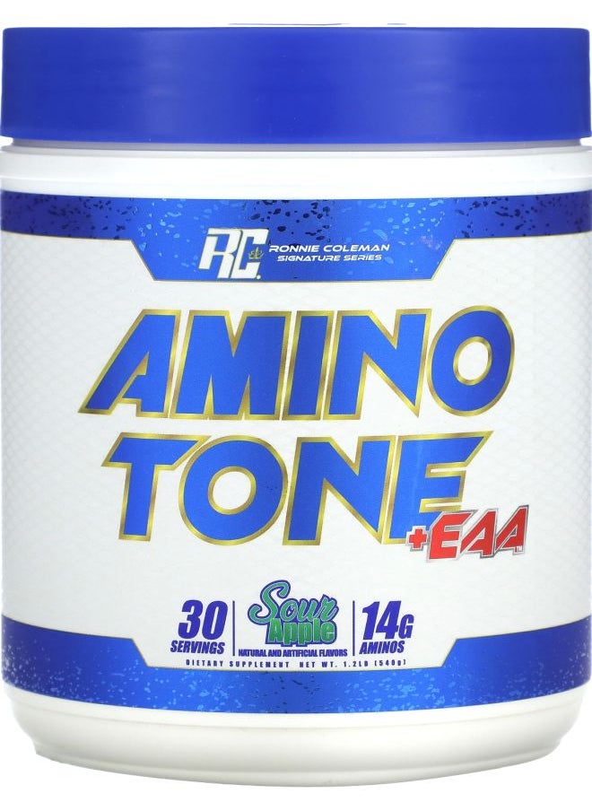 RONNIE COLEMAN Signature Series Amino Tone + EAA Sour Apple 1.2 lb (540 g) 