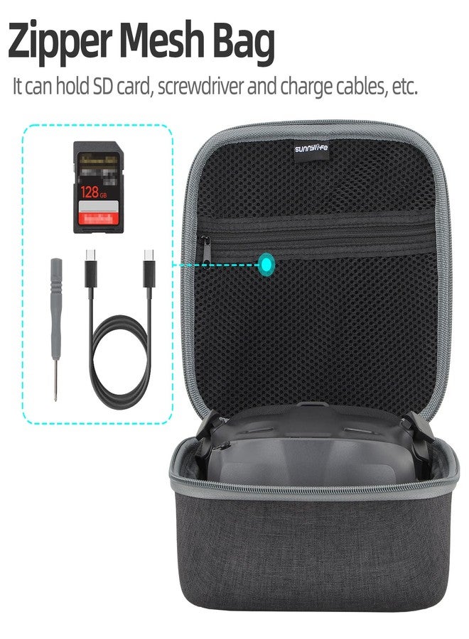 FSIDIWT Goggles N3 Carrying Case, Portable Travel Bag Storage Case for DJI Goggles N3 Accessories - Image 3
