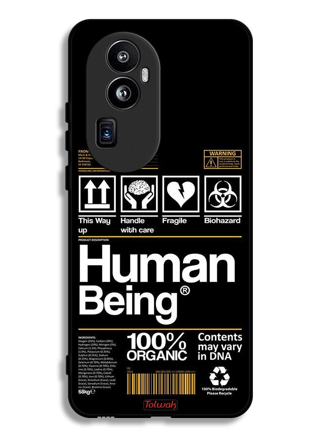 Tolwak غطاء حماية أوبو رينو 10 برو بلس ملصق إنسان - Image 1