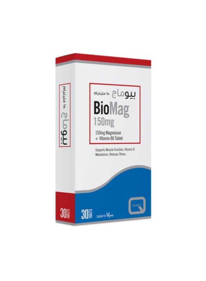 BIOMAG 150MG TAB 30"S