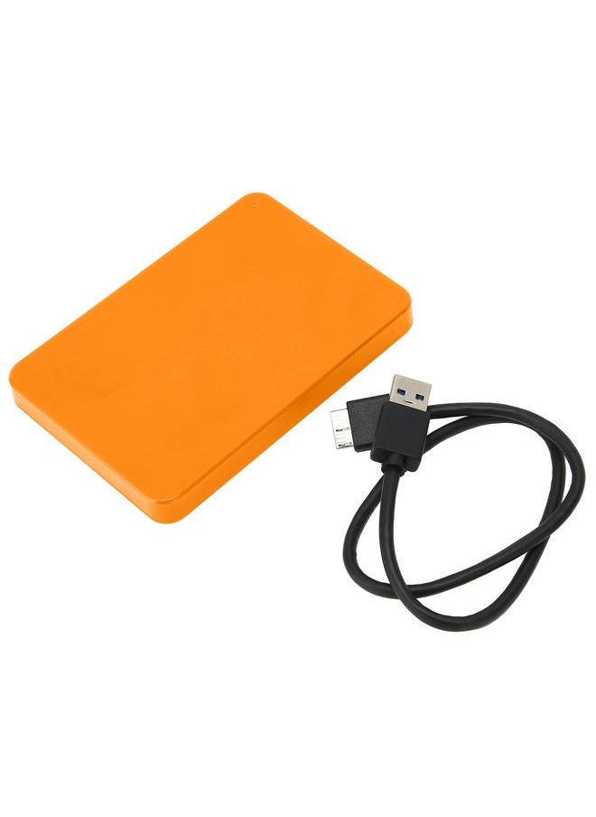 Thoraya Portable External Hard Drive HDD 160G/250G/320G/500G/1TB Storage USB3.0 Mobile Hard Drive Orange 500GB  - Image 3