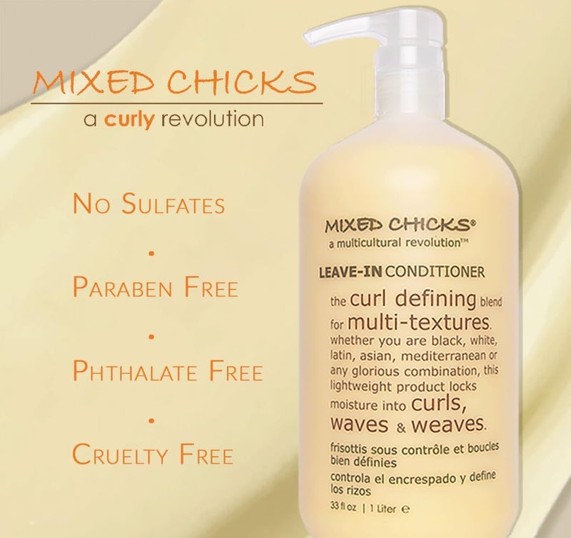 Mixed Chicks Leave-In Conditioner for Multi-Textured Hair, 1000 ml - Image 4