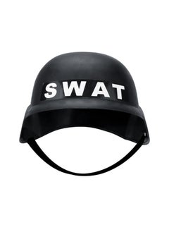 Children's Special Police Cap Small Special Police Helmet Play House Toy Cap Kindergarten Cos Role-playing Clothing Accessories-Color:SWAT Cap