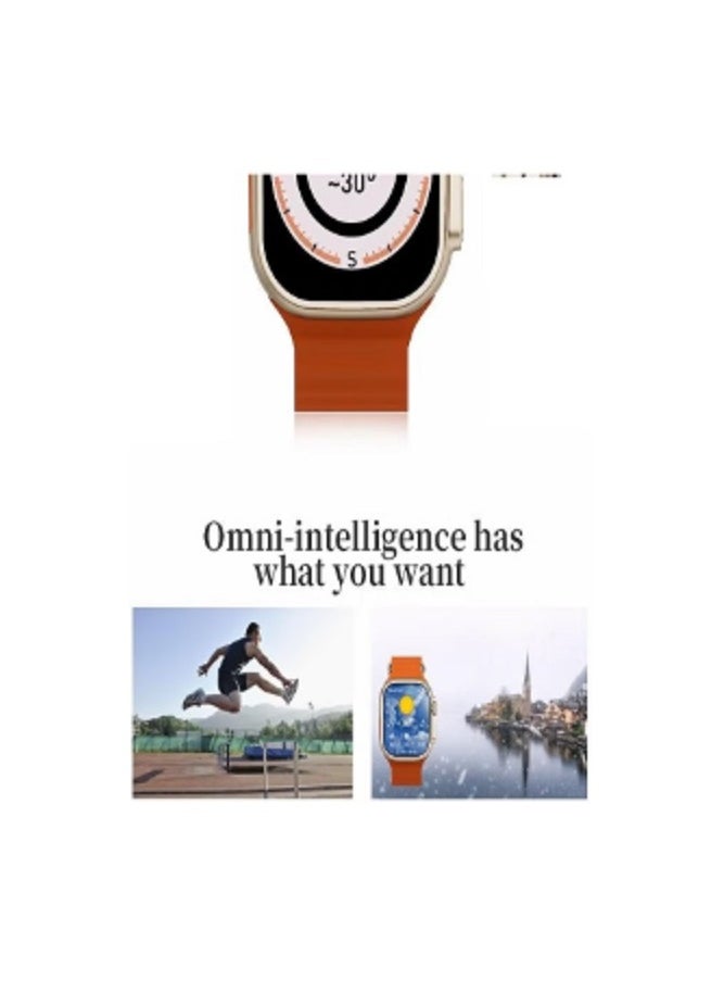 W&O - X9 ULTRA 2 Series 9 Wearfit Pro (2024) SmartWatch 2.2 Inch SUPER AMOLED Display 480X320 Open AI Chat GPT GPS NFC Bluetooth V5 Call Wireless Charger - Image 1