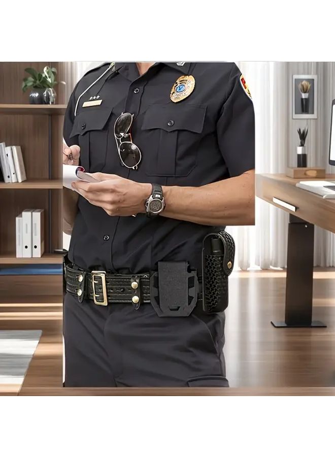 Black Multifunctional Waist Pack Adjustable Strap Secure Pockets Indoor Outdoor Use - Image 5