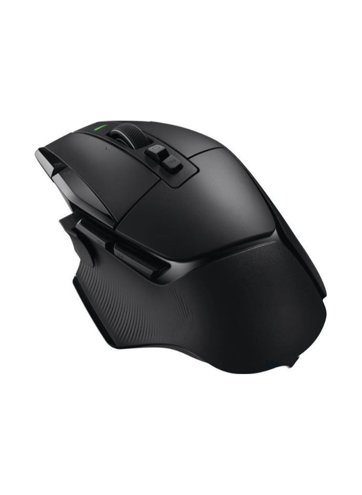 Wireless Gaming Mouse G502 X LIGHTSPEED – High-Performance Optical Mouse with HERO 25K Sensor, LIGHTFORCE Hybrid Switches, Compatible with PC & macOS – Black 