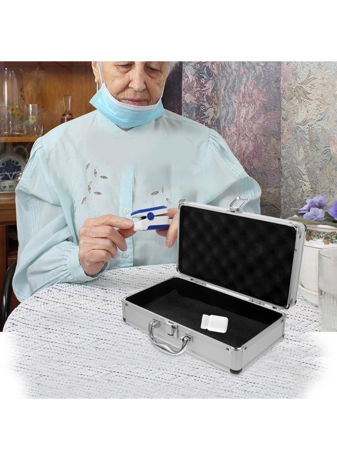 ERINGOGO Aluminum Briefcase - 11.8 Inch Hard Laptop Briefcases with Lock, Multifunctional Case - Image 2