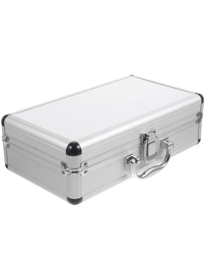 ERINGOGO Aluminum Briefcase - 11.8 Inch Hard Laptop Briefcases with Lock, Multifunctional Case - Image 1