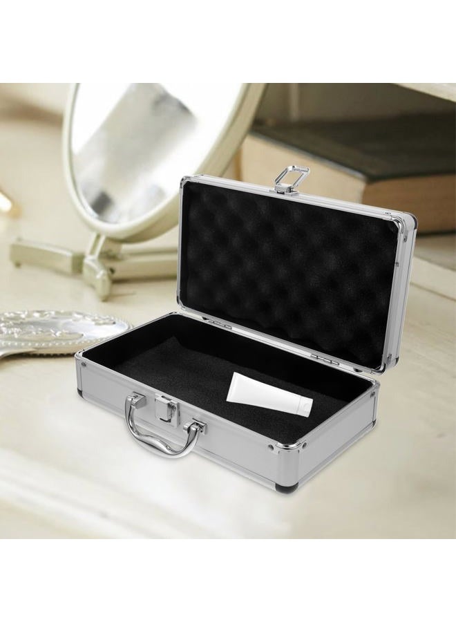 ERINGOGO Aluminum Briefcase - 11.8 Inch Hard Laptop Briefcases with Lock, Multifunctional Case - Image 3