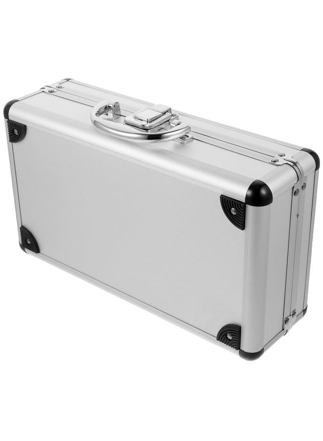 ERINGOGO Aluminum Briefcase - 11.8 Inch Hard Laptop Briefcases with Lock, Multifunctional Case - Image 5