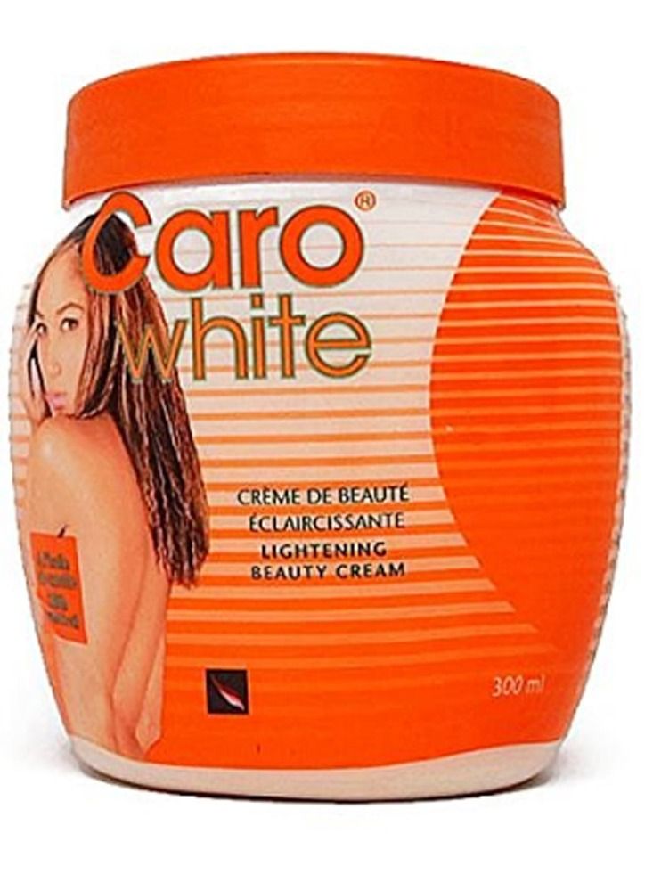 CARO WHITE Lightening Beauty Cream With Carrot Oil White 300ml - Image 1