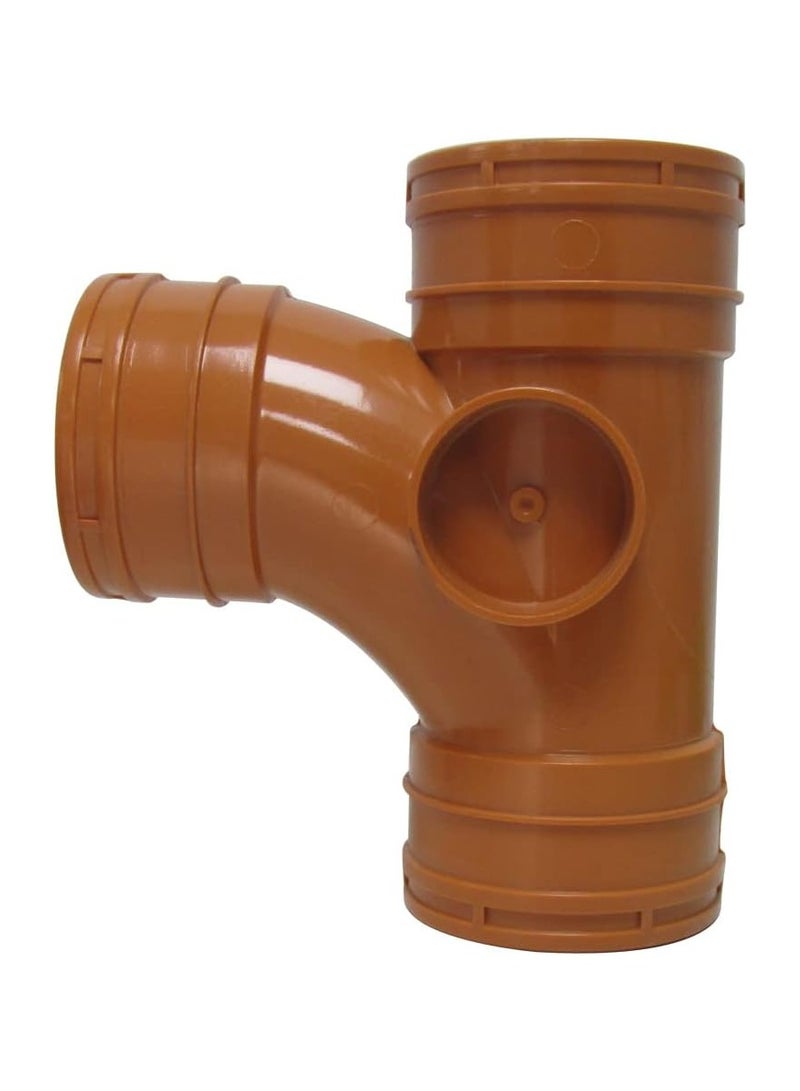 RACO ملحقات أنابيب RACO الحمراء من UPVC للصرف الصحي والري والتهوية ونقل المواد الكيميائية ومعالجة المياه (TEE) - Image 1