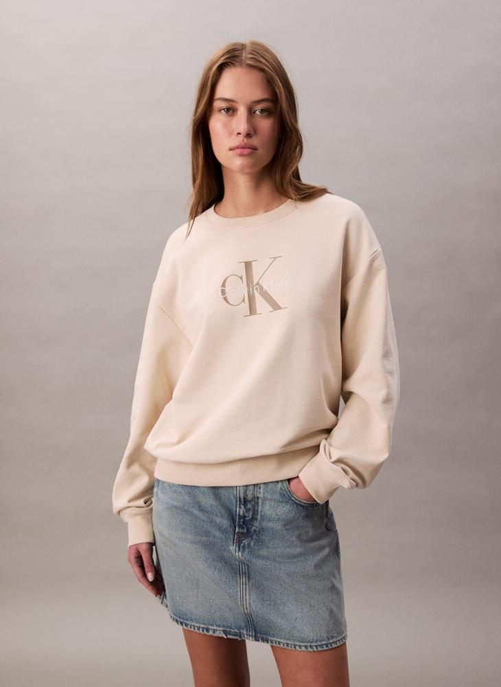 Calvin Klein Jeans Logo Pullover Sweatshirts  - Image 1