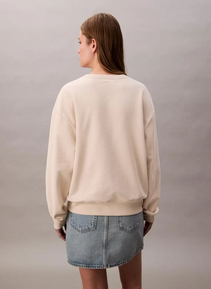 كالفن كلاين جينز Logo Pullover Sweatshirts