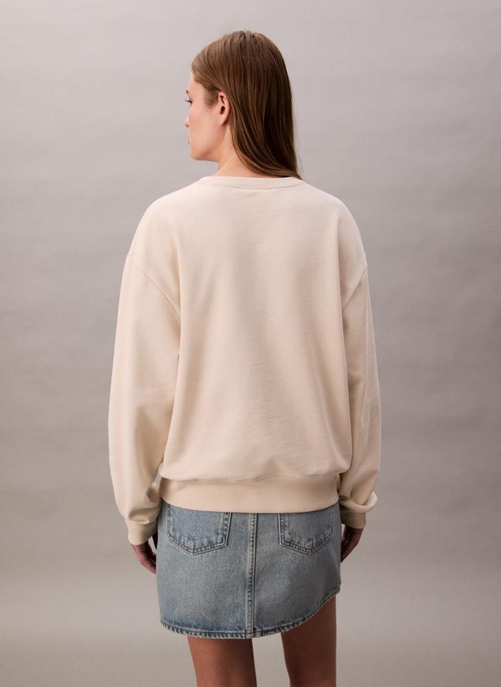 Calvin Klein Jeans Logo Pullover Sweatshirts  - Image 2