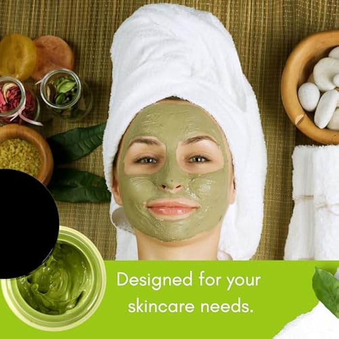 Hebepe Green Tea Matcha Mud Mask with Aloe Vera, Deep Cleansing, Hydrating, and Relaxing Volcanic Clay Facial Mask - Image 4