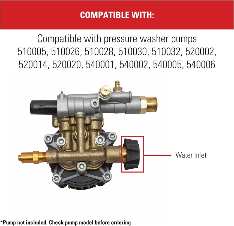 Simpson Cleaning 7112362 Water Inlet Fitting for Multiple Pressure Washer Pumps - Image 3