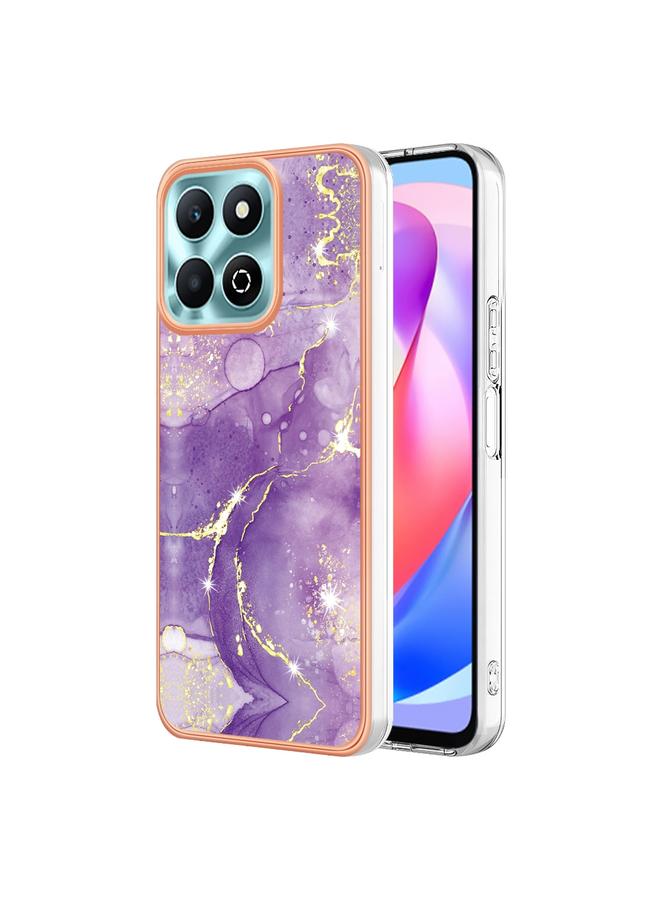 جرين تايجر جراب لهاتف Honor X6b، مصنوع من الرخام الكهربائي، مع غطاء IMD مزدوج الجوانب - Image 1