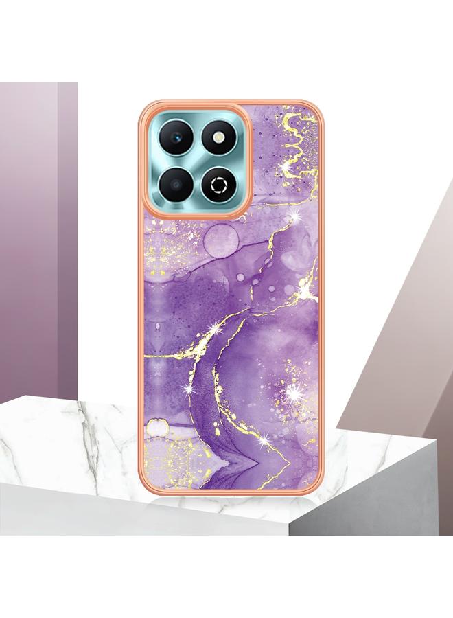 جرين تايجر جراب لهاتف Honor X6b، مصنوع من الرخام الكهربائي، مع غطاء IMD مزدوج الجوانب - Image 2