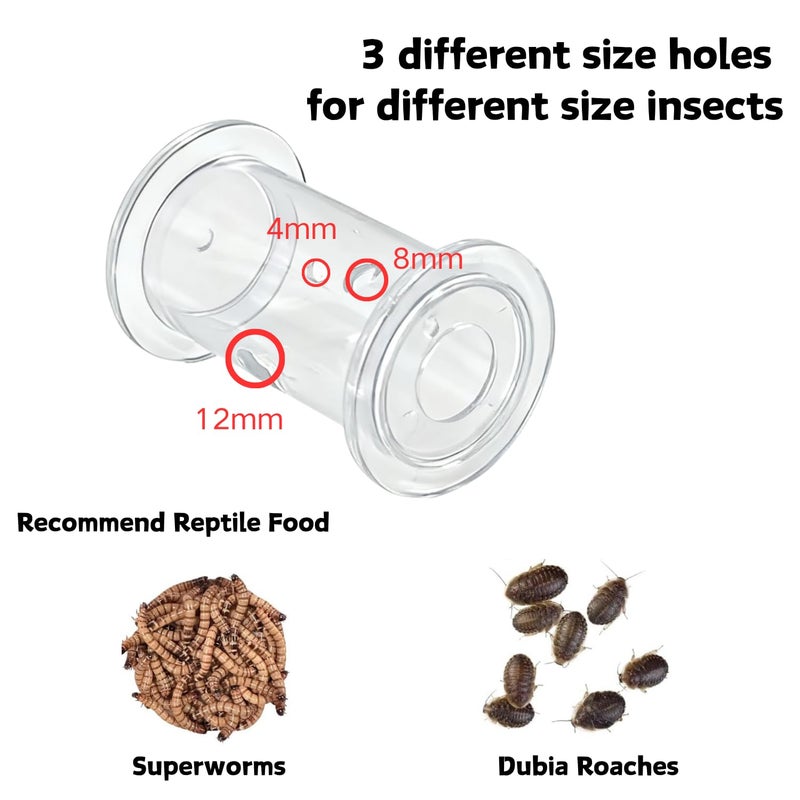 SEZDEKI Bearded Dragon Feeder Toy - Lizard Enrichment Interactive Toy Reptile Terrarium Tank Decor Foraging Accessories for Gecko, Lizard, Bearded Dragon,Chameleon Small Animals - Image 4