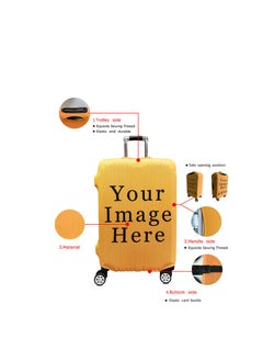 Y&D Kuromi Luggage Cover, Water-Washable Suitcase Cover, Spandex Elastic Luggage Protective Covers Travel Accessories Suitable for 18-32 Inch Trolley Case for Business Trip School Daily Using  - Image 3