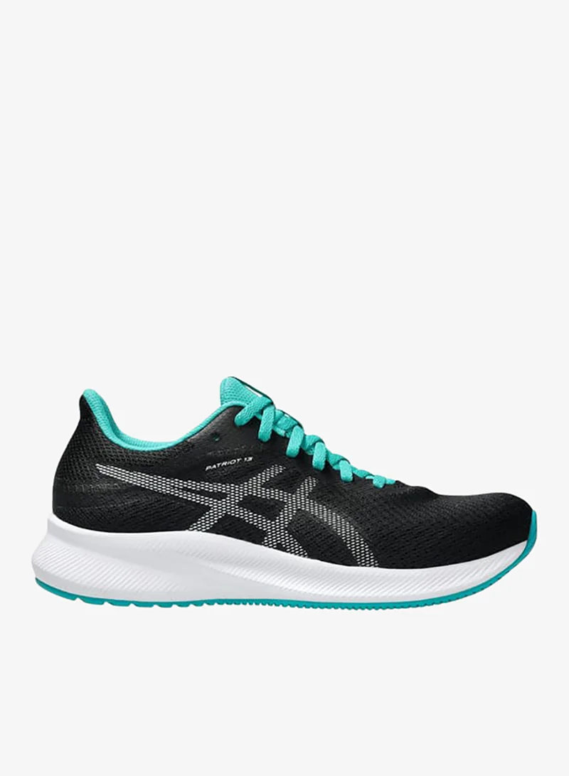 asics Women's Logo Detail Sports Shoes With Lace-Up Closure - Patriot 13