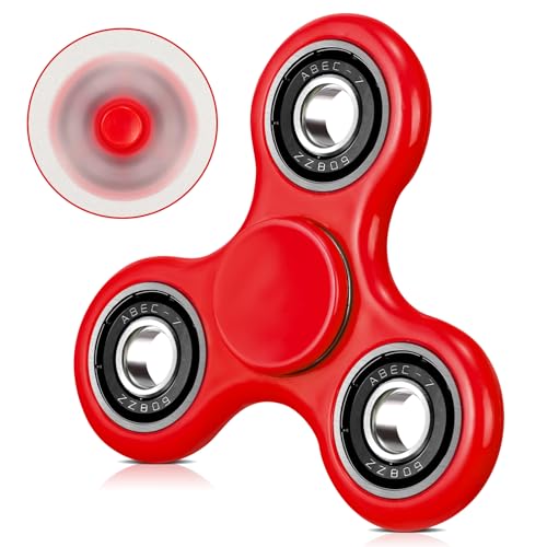 WELLVO Fidget Spinner 1Pcs for Kids Adults Sensory Fidgets Toys for Anxiety Stress Relief Mini Cool Fidget Toy Spinners for Classroom Prizes Birthday Gifts Boys Girls - Image 1