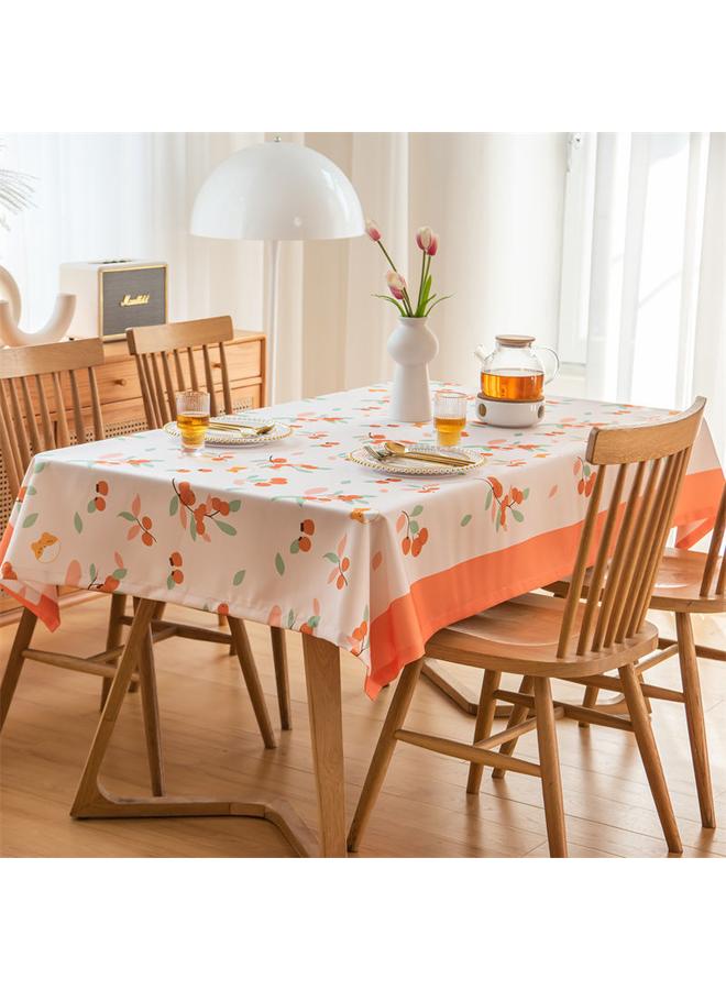 Bluejw New Year Red Tablecloth Light Luxury High-end Dining Table Christmas French Tablecloth Atmosphere Tablecloth Wedding Christmas - Image 1