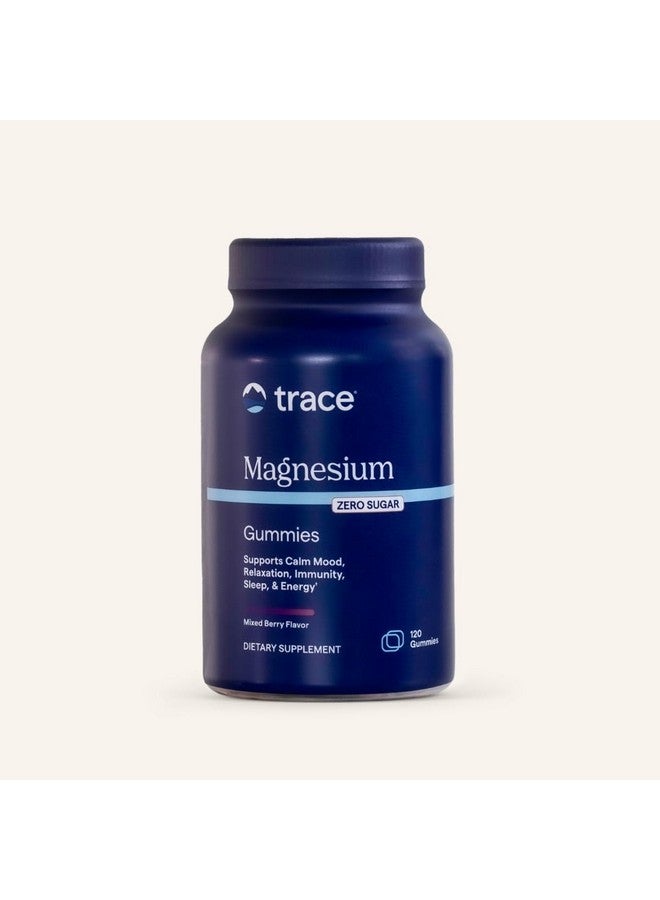 Trace Minerals Sugar Free Magnesium Gummy Mixed Berry Flavor - Image 1