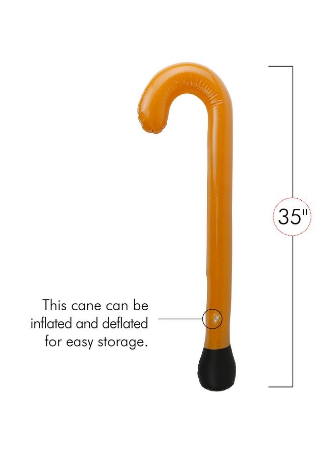 سكيلتين رجل عجوز قابل للنفخ قصب مضحك الشيخوخة زي اكسسوارات زينة الحفلات نكتة لكبار التقاعد - Image 5