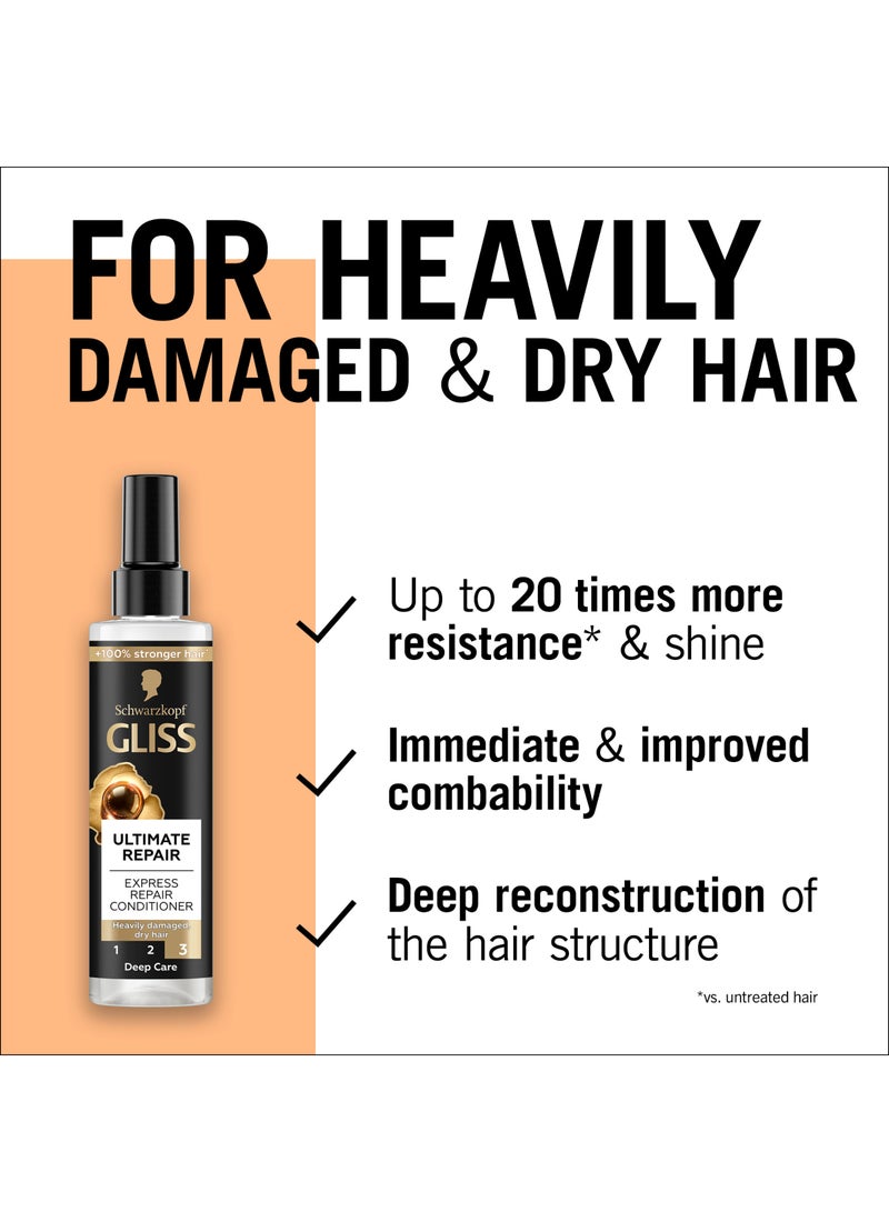Gliss Ultimate Repair - Express Repair Conditioner 200ml - Image 4