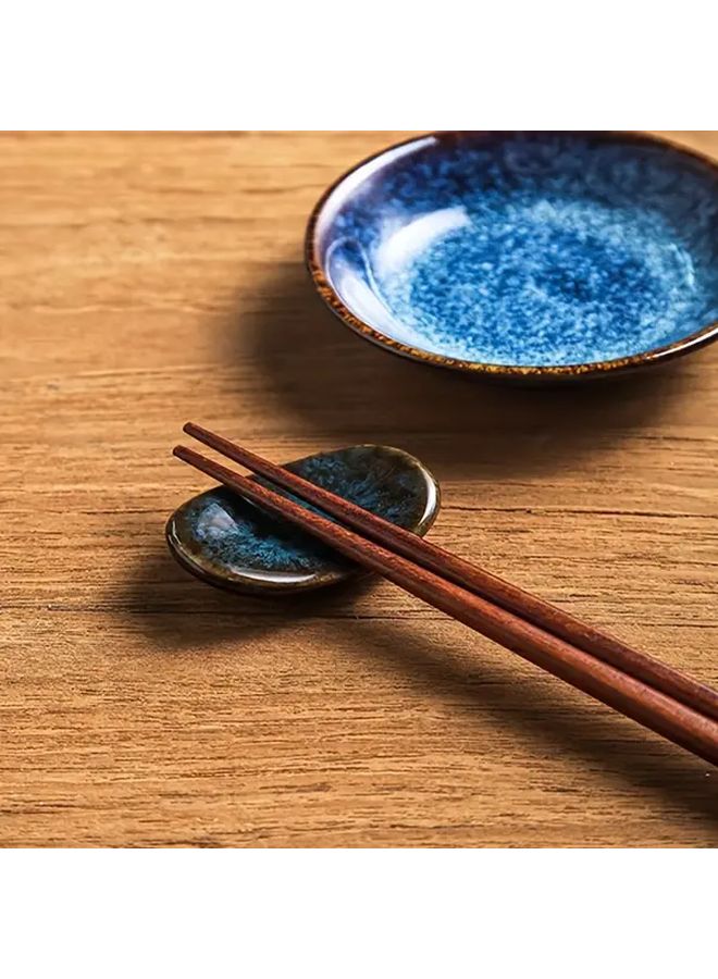Japanese Kiln Vintage Ceramic Chopstick Fork Holder Random Color Utensil Rest For Asian Dining Stand - Image 5