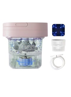 Yuwell Folding Washing Machine Mini Automatic Clothes Washing Machine Portable Lightweight Automatic Washing Machine With Detachable Drain Basket 8 Liter Portable Washer Spin Dryer With 3 Adjustable Modes  - Image 5