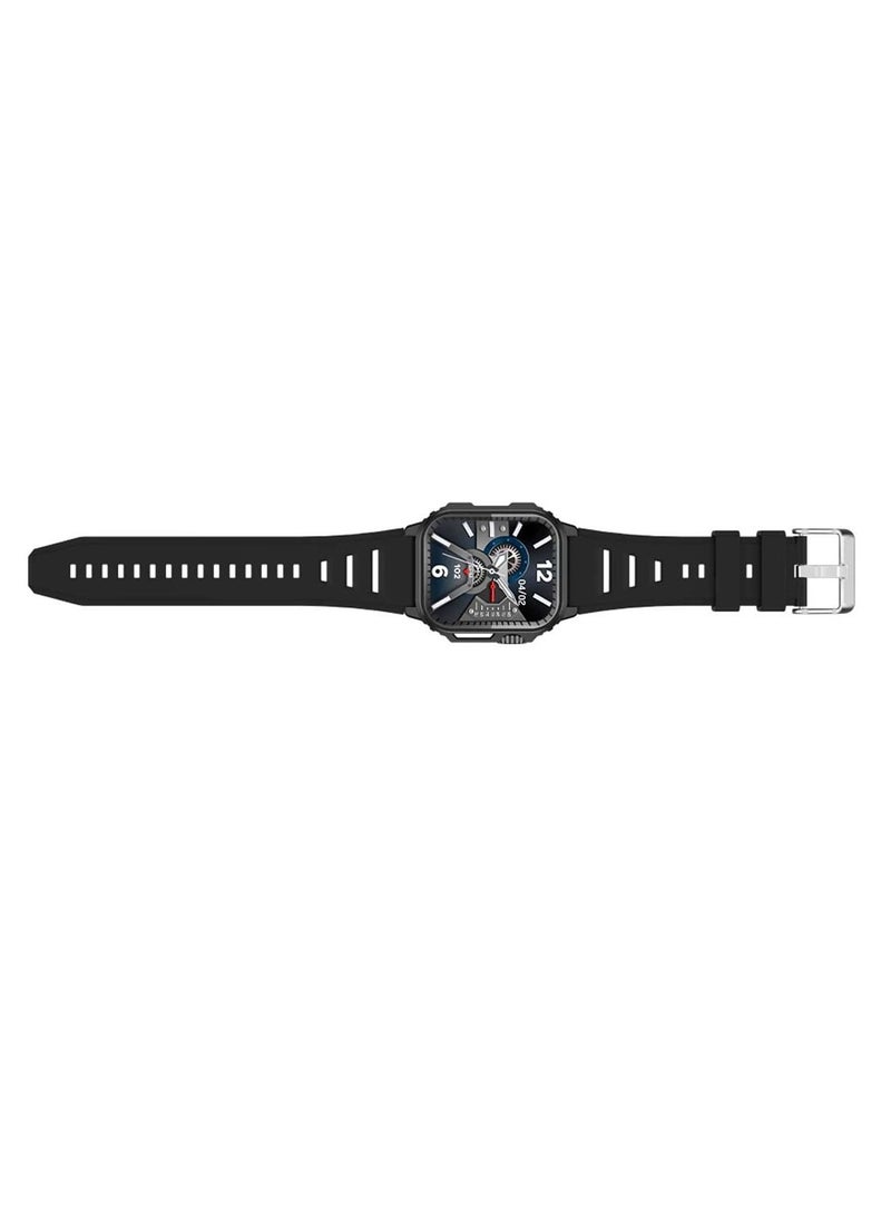 TW11 49 MM Smart Watch With Health Monitoring Bluetooth Calling and Multi Functional NFC