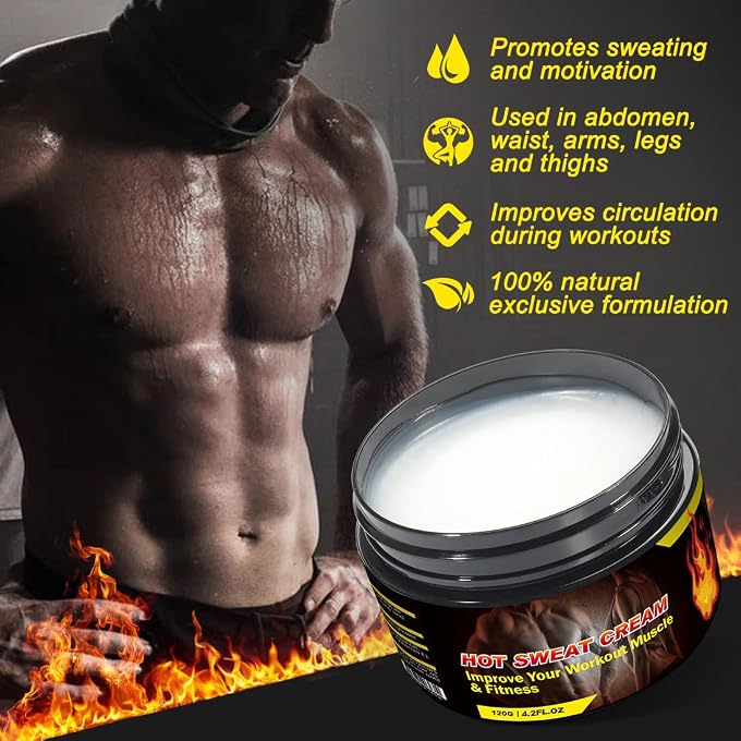 Bieyoc Caffeine Hot Cream, Anti Cellulite Cream for Slim Shaping, Workout Enhancer Cream for Women and Men, Fat Burning Cream for Belly, Thighs, Legs, Abdomen, Arms and Buttocks - Image 3