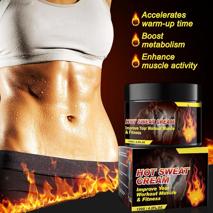 Bieyoc Caffeine Hot Cream, Anti Cellulite Cream for Slim Shaping, Workout Enhancer Cream for Women and Men, Fat Burning Cream for Belly, Thighs, Legs, Abdomen, Arms and Buttocks - Image 2