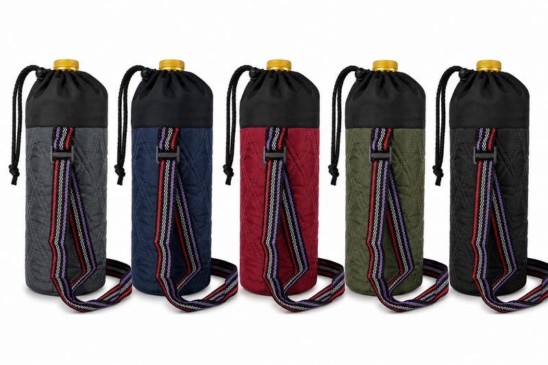 Insulated Water Bottle Carrier Bag, 1.5L Capacity, Waterproof with Shoulder Strap Multiple colors - Image 3