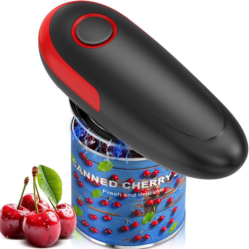 PatiBooo Electric Can Opener, Handheld Smooth Edge No Sharp, Portable Automatic Can Opener for Camping, Best Kitchen Gadgets Easy for Arthritis Patients - Image 1