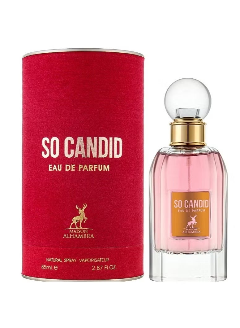 MAISON ALHAMBRA So Candid EDP For Women 85ml