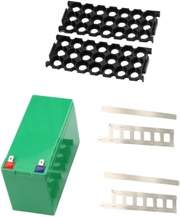 حامل بطارية أزرق علبة 12 فولت 7 أمبير ساعة للخلايا بشريط النيكل صندوق تخزين من مادة ABS - Image 4