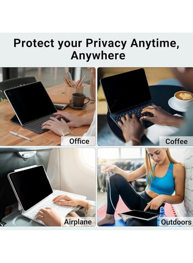 General Privacy Screen Protector Compatible with Huawei MatePad Air 12 inch 2024 Tablet Screen Protector,Anti-Spy,Bubble Free Frosted Soft Film For MatePad Air 12  - Image 3