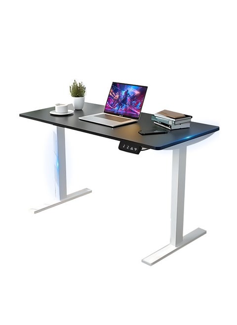 Stylish And Simple Home Office Desk With Electric Adjustment Computer Game Table Standing Coffee Table Children's Study Table, Durable, Firm, Non-Slip For Home Office