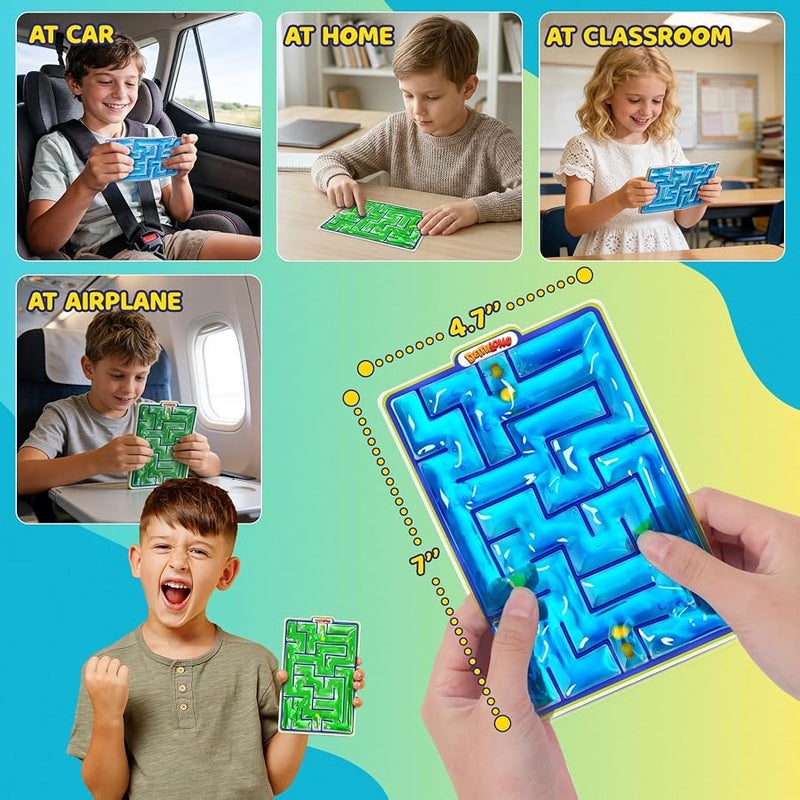 جيو لعبة فتيت ماربل لغز 2 أزواج مملوءة بالجيل معززة للاطفال - Image 4