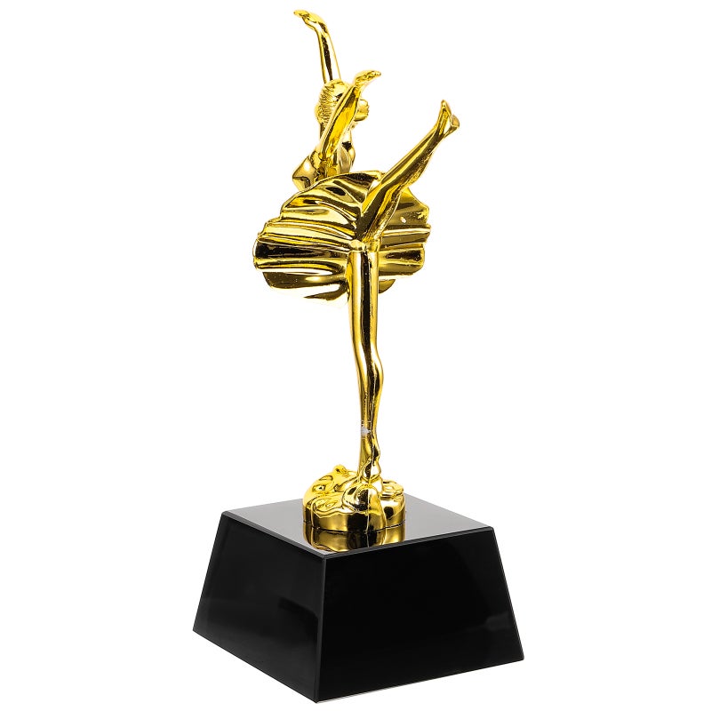 Dance Trophy Ornament Dance Trophy Adornment Dance Award Trophy Model Decor - Image 1