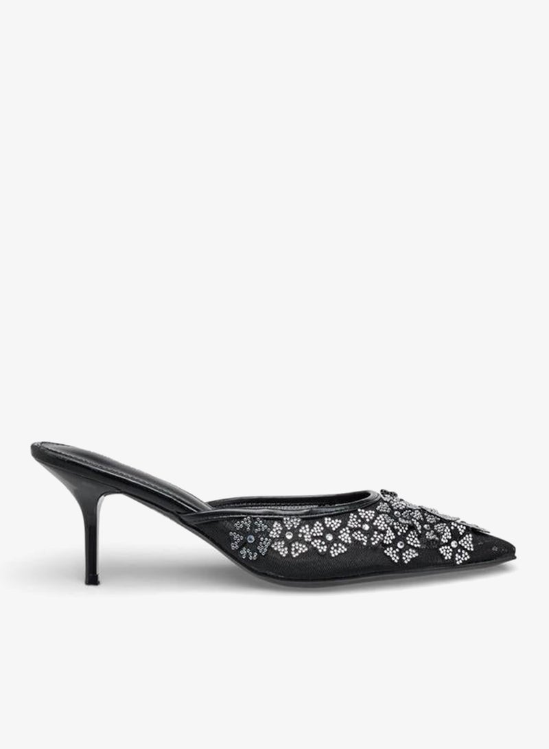 Flora Bella By Shoexpress Women Stiletto Heel Mules Ramadan Collections - Image 3