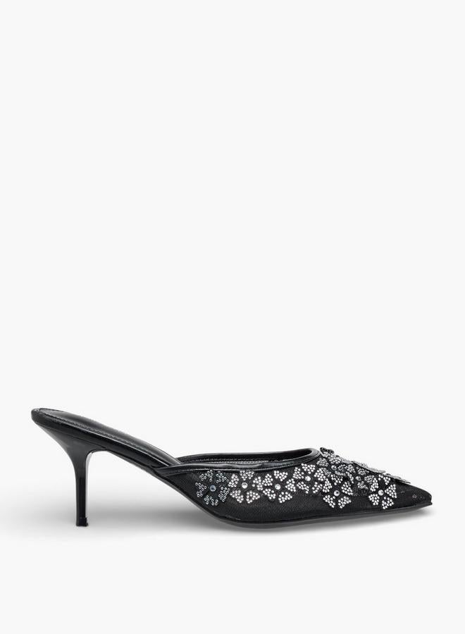 Flora Bella By Shoexpress Women Stiletto Heel Mules - Image 3