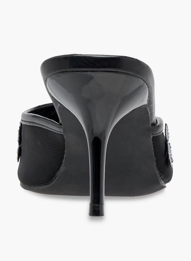 Flora Bella By Shoexpress Women Stiletto Heel Mules - Image 5