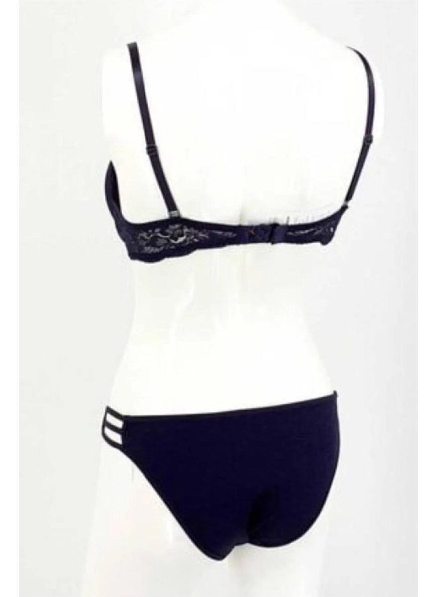 Le Jardin - Women's Silicone Glittery Bra and Panties Set 5020 - 1 Piece - Image 1